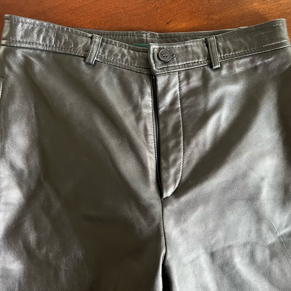 Danier VINTAGE Leather Pants - Picture 4 of 5